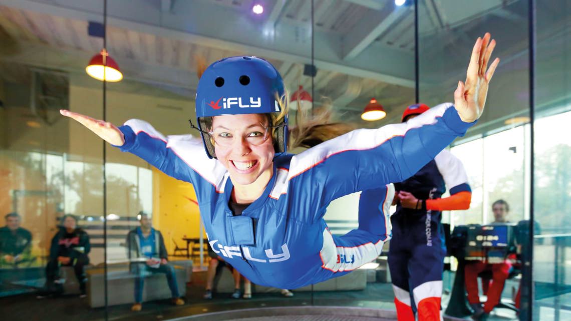 iFLY Indoor Skydiving in London at the O2