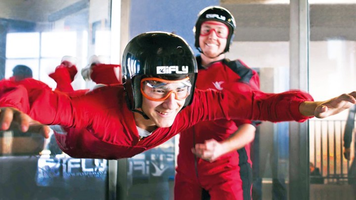 iFLY Indoor Skydiving in London at the O2