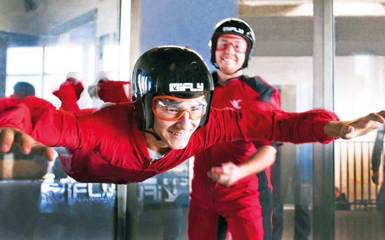 iFLY Indoor Skydiving in London at the O2
